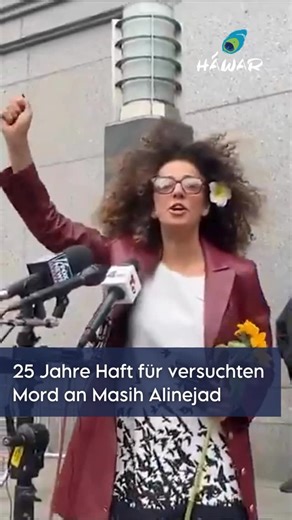 HÁWAR.help on Instagram: "“Justice is beautiful“ – „Gerechtigkeit ist schön.” mit diesen Worten tritt die Journalistin und Aktivistin @masih.alinejad beim Verlassen des Gerichtssaals vor die Presse. Am Mittwoch wurden zwei russische Auftragsmörder in New York zu 25 Jahren Haft verurteilt. Rafat Amirov und Polad Omarov waren wegen eines Mordkomplotts gegen die iranisch-amerikanische Dissidentin Masih Alinejad vor Gericht. Die Anklage lautete auf Auftragsmord und versuchtem Mord im Rahmen organis