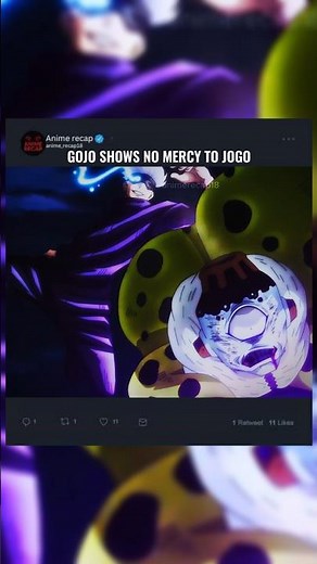 Gojo Proves Why He’s the Strongest | Jujutsu kaisen | Gojo vs Jogo