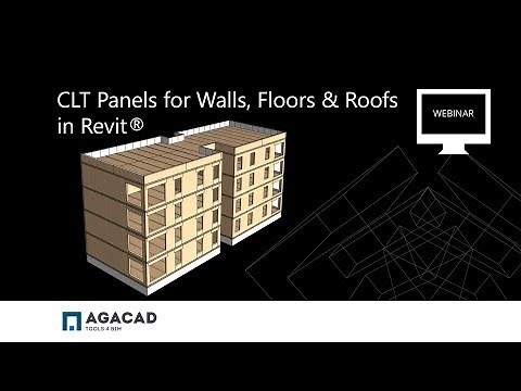 CLT Panels for Walls, Floors & Roofs in Revit