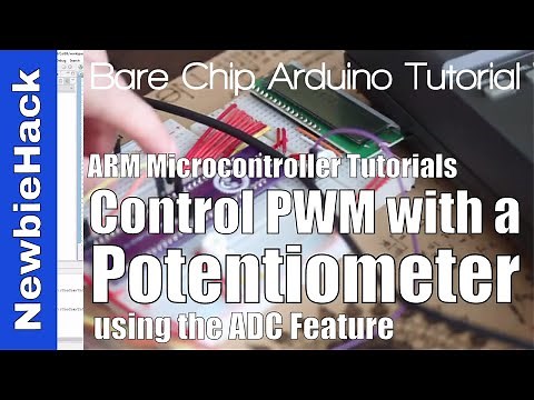 47. How to Control the PWM Output with the ADC and a Potentiometer - STM32 ARM Microcontroller