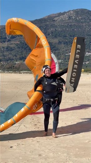 Perfect Day Learning Kitesurf in Tarifa ☀️🌊
