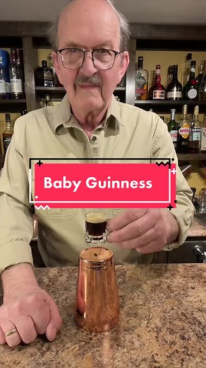 Layered Shots: Making a Baby Guinness Cocktail