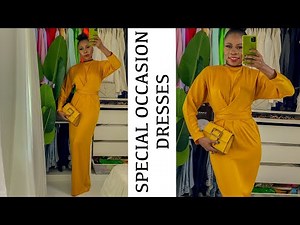 SPECIAL OCCASION / WEDDING GUEST DRESSES | FALL EDITION + STYLE