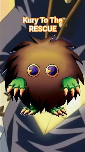 KURIBOH Saves Yugi from a Fire Tornado