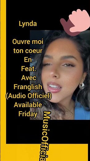 Lynda - Vibes sur Ouvre moi ton coeur En Feat avec Franglish #lynda #franglish #shorts