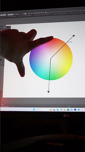 Develop colour palette by golden ratio, graphic designers #graphicdesigner #graphicdesign