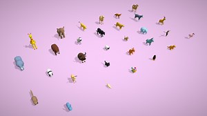 Lowpoly Non-Animated Ultimate Animal Pack - Buy Royalty Free 3D model by Logicgo Infotech (@logicgo_infotech)