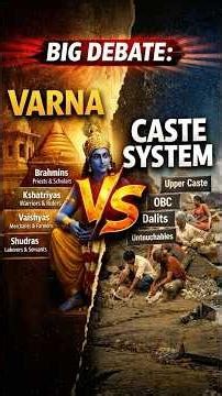 “Caste vs Varna Debate” || ‪@TarkbyArjun‬