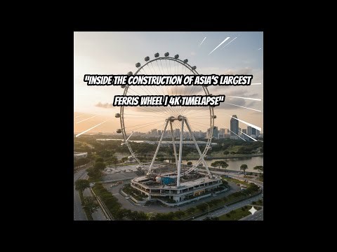 MEGA PROJECT: The Construction Process of Asia’s Largest Ferris Wheel