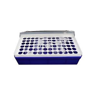 [Hot Item] 72 Well 1.5ml Plastic Storage Box Microcentrifuge Tube Box Rack