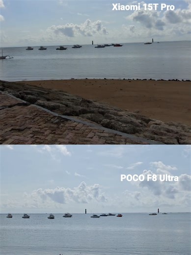 Xiaomi 15T Pro vs POCO F8 Ultra: Zoom Test in Bali