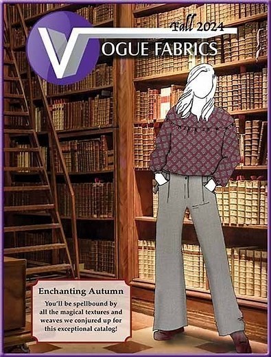 Vogue Fabrics Catalog - Coordinated Fashion Fabrics Swatch Club