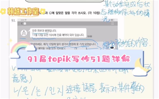 91届topik写作51题填空题满分攻略！