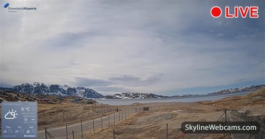 【LIVE】 Live Cam Narsaq - Greenland | SkylineWebcams