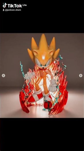 Jakks Pacific Custom 4 Inch Super Sonic 2 Made By Titotheog #sonicfrontiers #supersonic2