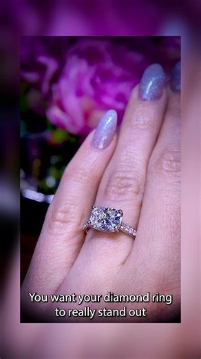Ever wonder how you can make fancy diamond shapes stand apart from other engagement ring styles? 💡 Horizontal diamond ring settings are a beautiful way to create unique looks. If you love elongated stone shapes, like cushion, oval, emerald-cut, marquise, or pear-shape, make your ring stand out by setting a diamond horizontally! There are so many possibilities that you have to see to believe. Chat with any of our expert designers to start your unique diamond ring design today! jewelrydesigns.com