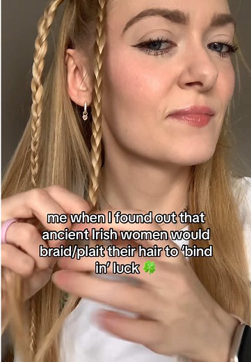 Ancient Irish Hair Braids: A Lucky Tradition