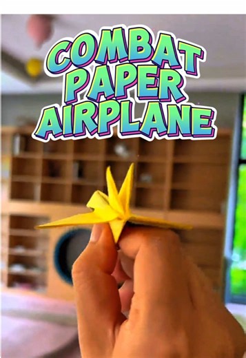 Combat Paper Airplane Tutorial for Beginners