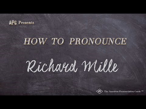 How to Pronounce Richard Mille (Real Life Examples!)