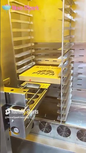Fresh pizza in 5 minutes? Yes, from a vending machine! 🍕