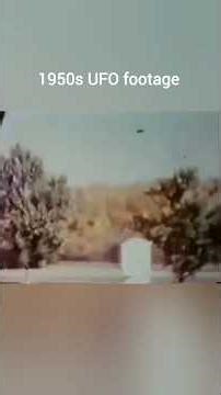 UFO Footage 1950s #alien #ufoキャッチャー #flyingsaucer #uap #extraterrestrial #shorts