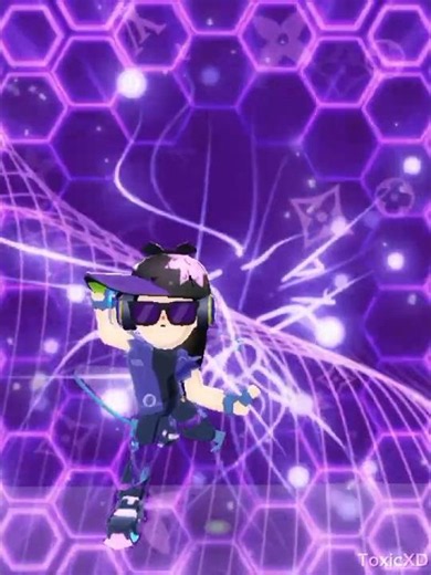 Ultimate Purple Magic! | PK XD Purple Dance Transition ✨🔮 #pkxd #pkxduniversd #shorts