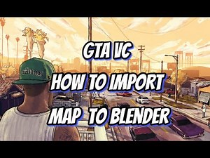 GTA VC (DRAGONFF) Import to blender