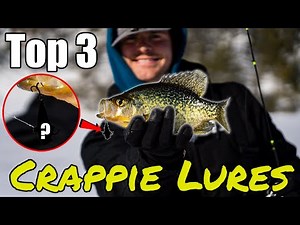 The 3 BEST Crappie Lures for ICE FISHING