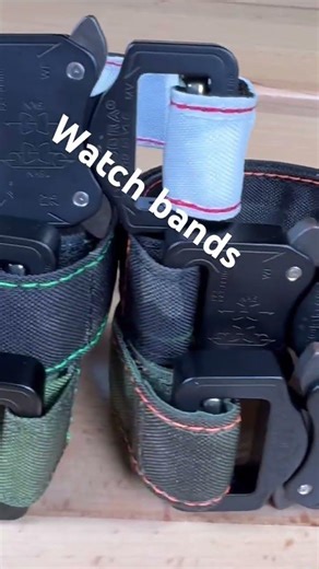 Some custom watch bands shipping out today. Which do you like best?