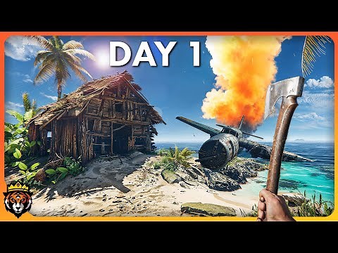 DAY 1 First Look at this STUNNING New Island Survival Game!