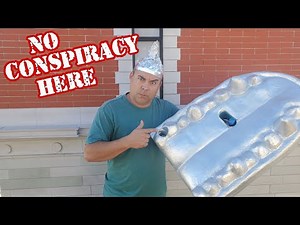 Simple ALUMINUM FOIL Shield: Hard Coating Foam HACK!