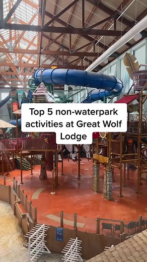 97K views · 685 reactions | Wanna stay dry? There’s tons of options for fun and games at Great Wolf Lodge!  Pocono Mountains Visitors Bureau | Great Wolf Lodge | Facebook