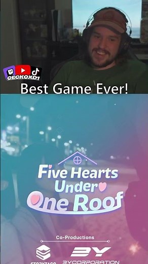 *full video on Youtube 👀* Five Hearts Under One Roof Best Game Ever!