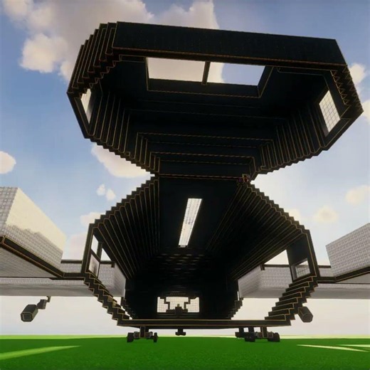 Flying Ship in Minecraft