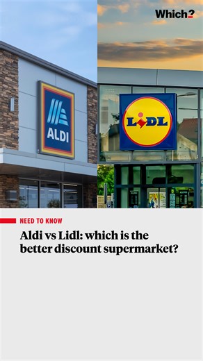 7.2K views · 26 reactions | Do you prefer Aldi or Lidl? We've compared them based on price, product quality, as well as shopping experience and animal welfare. For our full breakdown: https://www.which.co.uk/news/article/aldi-vs-lidl-which-is-the-best-discount-supermarket-a50gb6E8BsMT?utm_campaign=Everyday+Items+%28General+News+and+Advice%29%2CEndorsements+%28video%29&utm_medium=social&utm_source=facebook | Which? | Facebook
