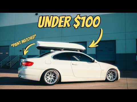 HOW TO PAINT MATCH YOUR CAR ROOF BOX ON A BUDGET!