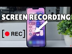 How to Do Screen Recording on iPhone 13 Pro Max