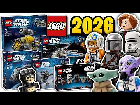 LEGO Star Wars the Mandalorian and Grogu 2026 Movie Sets OFFICIALLY Revealed