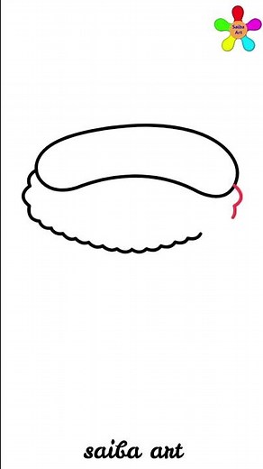 sushi drawing