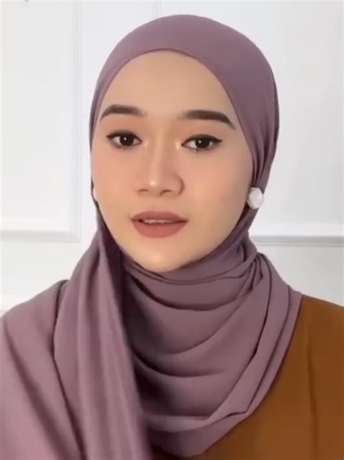 Tutorial hijab pashmina buat kerja | style 3 #fyp #hijab #hijabsimple #toturialhijab #hijabpashmina