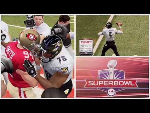 Madden NFL 25 | Super Bowl XLVII: Baltimore Ravens vs San Francisco 49ers (PS4)