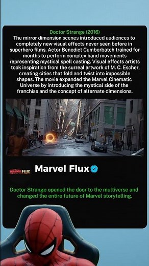 Doctor Strange 2016), The Doctor Strange Scene That Changed Reality 🔮 #marvel #multiverse