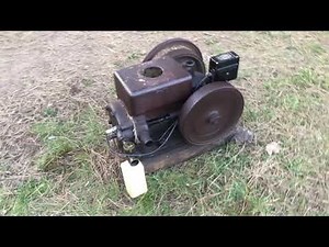 2 HP Cushman Cub Hit and Miss Engine with Wico EK Magneto - Short Run, Magneto timing check