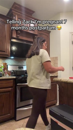 Hilarious Pregnancy Announcement 7 Months Postpartum