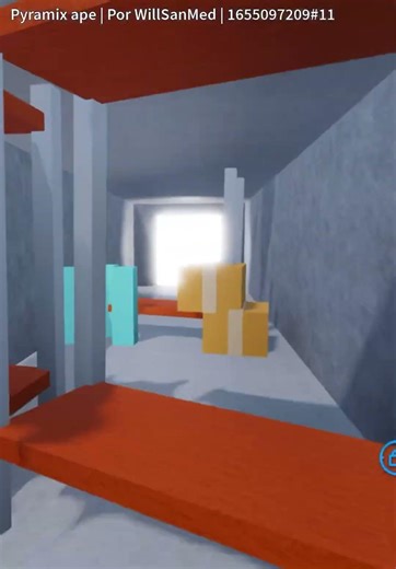 Jugando escapa del monstruo en Obby Creator | Pyramix Ape | #shorts #roblox #obbycreator