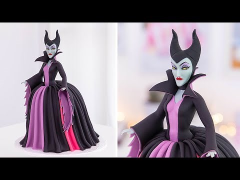 Disney Villains: MALEFICENT Doll Cake