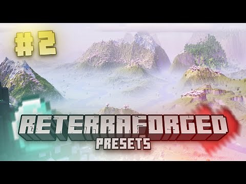 My 3 NEW Favorites Reterraforged Presets w/ Distant Horizons