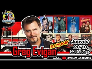Entrevista a Greg Evigan/ B.J McKay en VIVO - Interview with Greg Evigan/ B.J McKay LIVE!