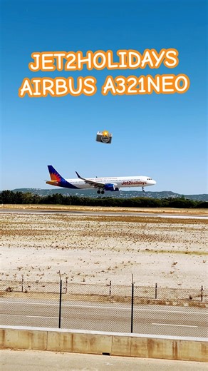 ✈️🇬🇧JET2HOLIDAYS AIRBUS A321NEO LANDING /📍Faro International Airport #aviation