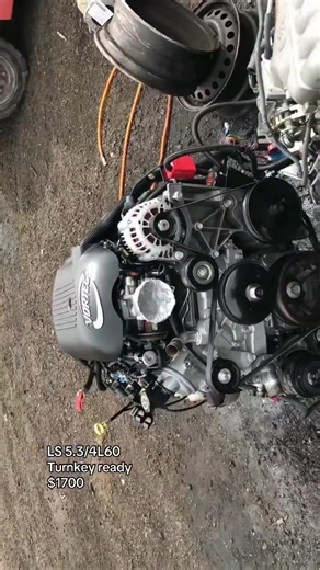LS 5.3 with a 4L60 automatic transmission - 2WD - COMPLETE & TURNKEY - READY TO GO If you've been waiting on a budget-friendly LS setup that's proven, reliable, and easy to swap, this is it. This 5.3L LS V8 paired with a 4L60 transmission is one of the most popular drivetrain combos ever made-and for good reason. Strong power, smooth shifting, easy parts availability, and endless aftermarket support make this setup perfect for swaps, rebuilds, or daily-driven projects. This is a complete turnkey